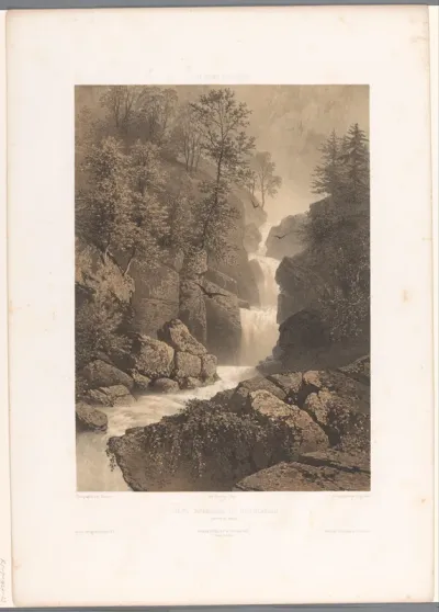 Zicht op de Reichenbachwaterval