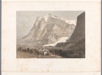 Zicht op Grindelwald
