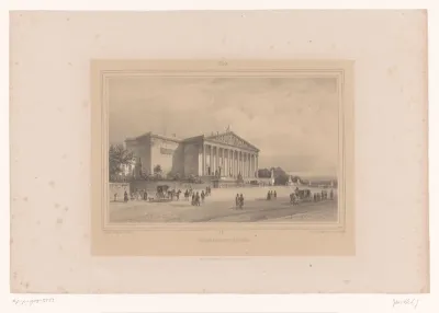Zicht op het Palais Bourbon