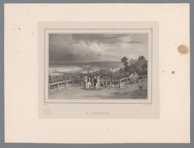 Zicht op Saint-Germain-en-Laye
