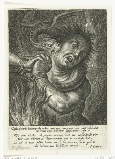 Ziel in de hel gebeten door monster