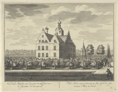 Zijaanzicht van Kasteel Zuilenstein