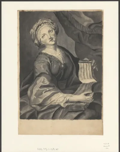 Zingende vrouw