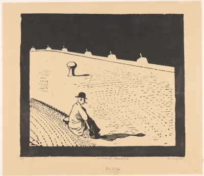 Zittend heertje