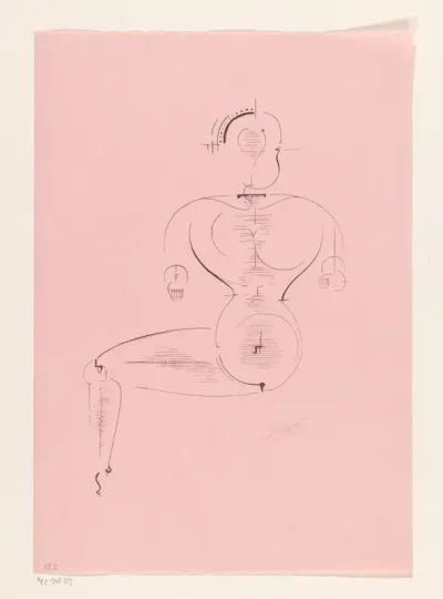 Zittende figuur