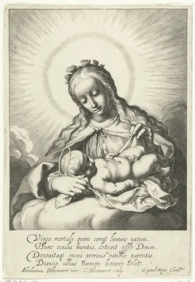Zittende Madonna