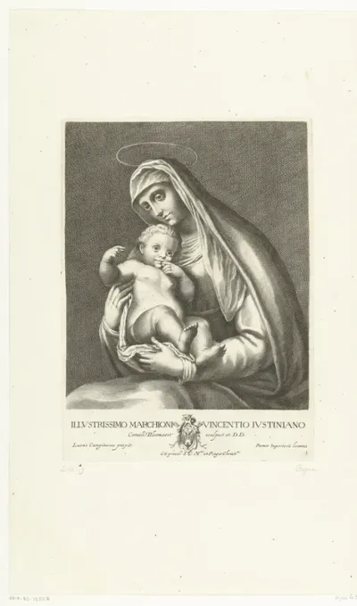 Zittende Madonna