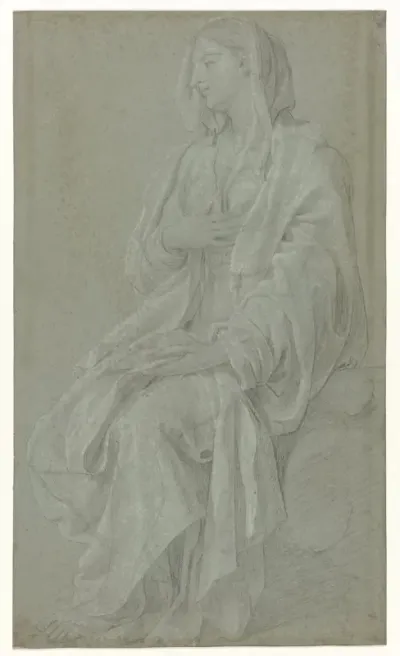 Zittende Madonna