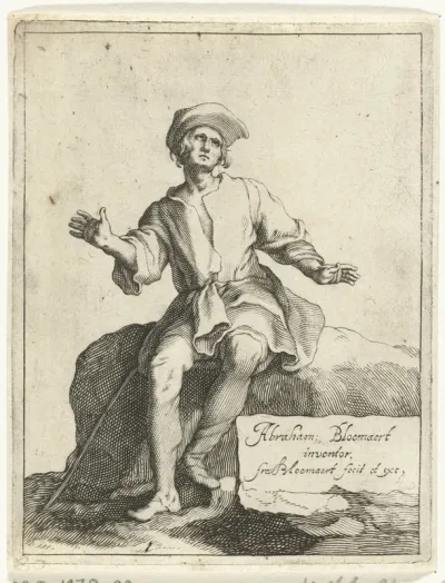 Zittende man