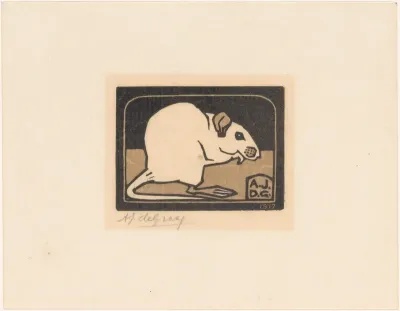 Zittende muis