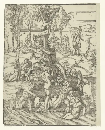 Zondvloed (linkerhelft)