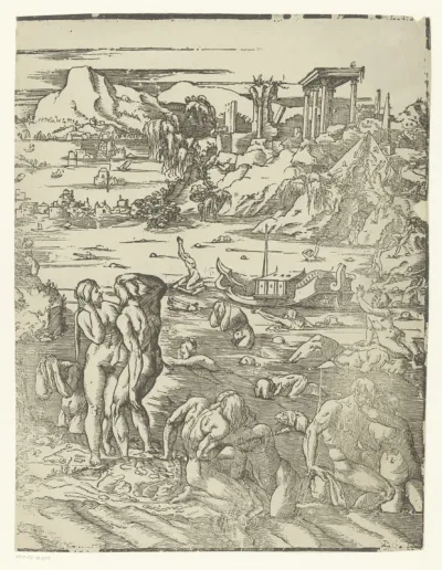 Zondvloed (rechterhelft)