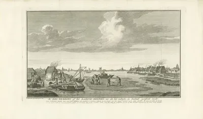 Zoutwinning in Zeeland, ca. 1600