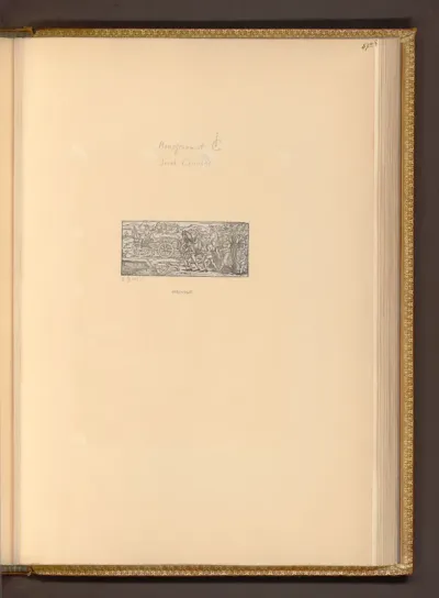 Zug von Menschen mit Gespann