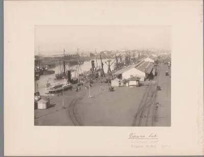 Zuidelijke scheepswerf in Buenos Aires