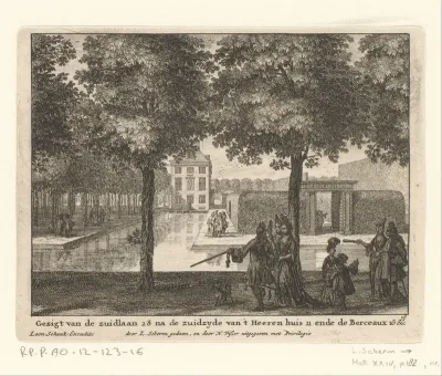 Zuidlaan op landgoed Clingendael