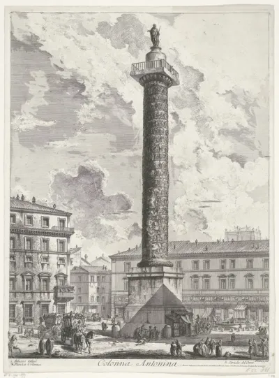 Zuil van Marcus Aurelius te Rome