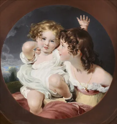 Zwei kleine Mädchen