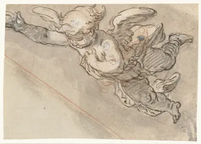 Zwevende putto
