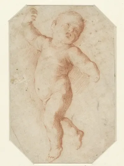 Zwevende putto
