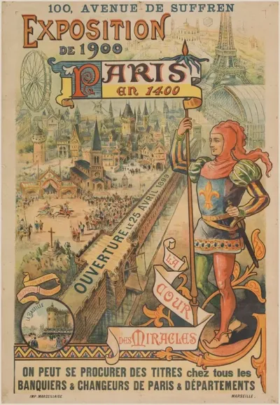 100 Avenue De Suffren Exposition De 1900 Paris En 1400