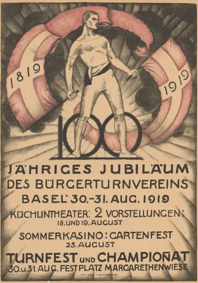 100 Jahriges Jubilaum Des Burgerturnvereins Basel Turnfest Und Championat