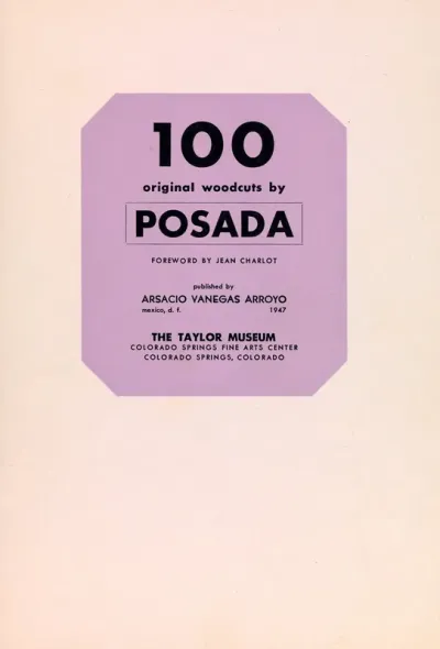 100 Woodcuts By Posada