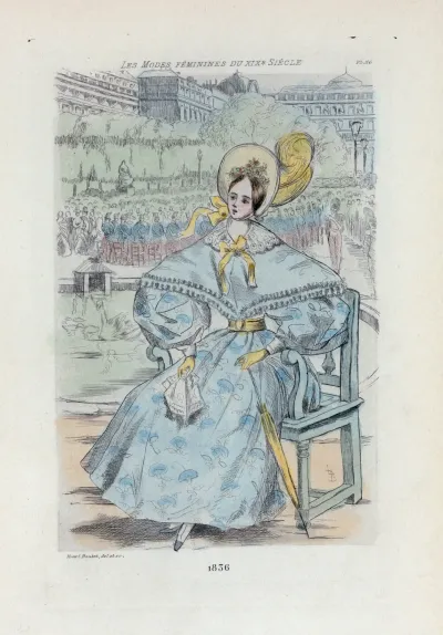 1836 Womens Fashion In Nineteenth Century Paris