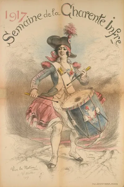 1917 Semaine De La Charente Infre