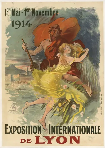 1er Mai 1er Novembre 1914 Exposition Internationale De Lyon