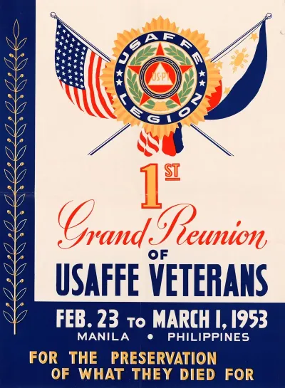 1st Grand Reunion Of Usaffe Veterans