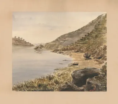 25 Aquarelles Par Auguste Mouillesaux De Bernieres Pl 17
