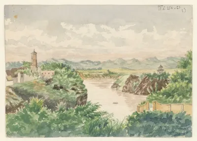 25 Aquarelles Par Auguste Mouillesaux De Bernieres Pl 23