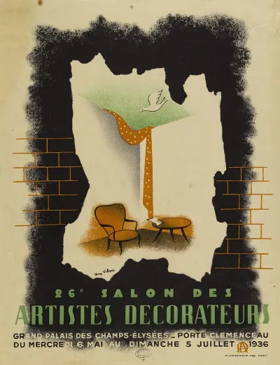 26e Salon Des Artistes Decorateurs Grand Palais Des Champs Elysees
