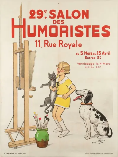 29e Salon Des Humoristes 11 Rue Royale Du 5 Mars Au 15 Avril