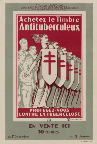 4e Campagne Nationale Du Timbre Antituberculeux