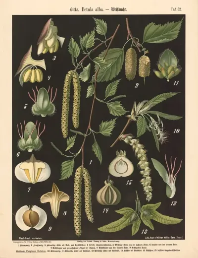 632 Birke Betula Alba