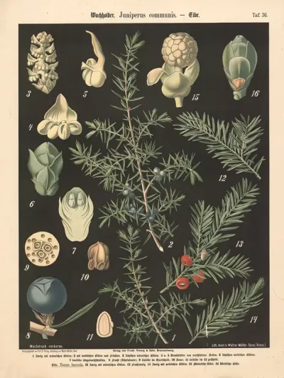 736 Wachholder Juniperus Communis