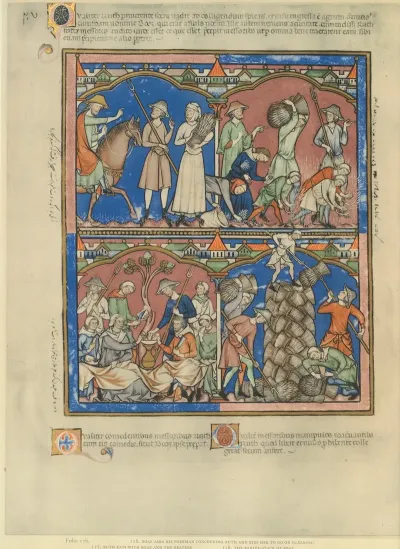 A Book Of Old Testament Illustrations Of The Middle Of The Thirteenth Century Pl 34
