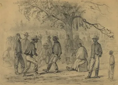 A Breakdown In The Wagoners Camp