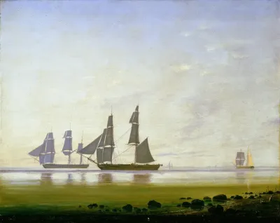A Calm Morning At Sea