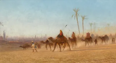 A Camel Caravan