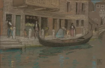 A Canal In Venice 3