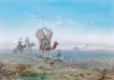 A Caravan In The Desert 2