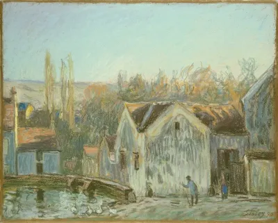 A Corner Of Moret Sur Loing