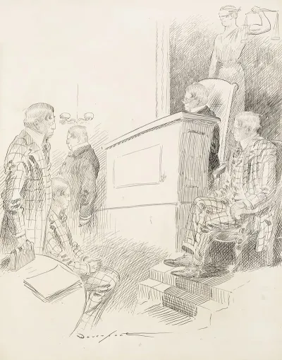 A Courtroom Scene