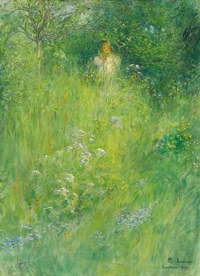 A Fairy Kersti In The Meadow