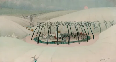 A Farm In A Valley