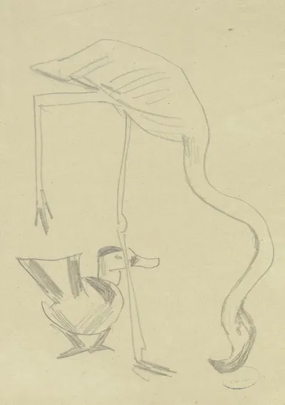 A Flamingo And A Duck