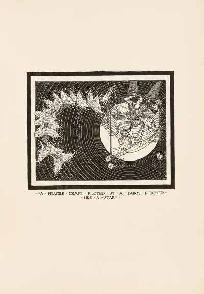 A Fragile Craft Piloted By A Fairy Perched Like A Star